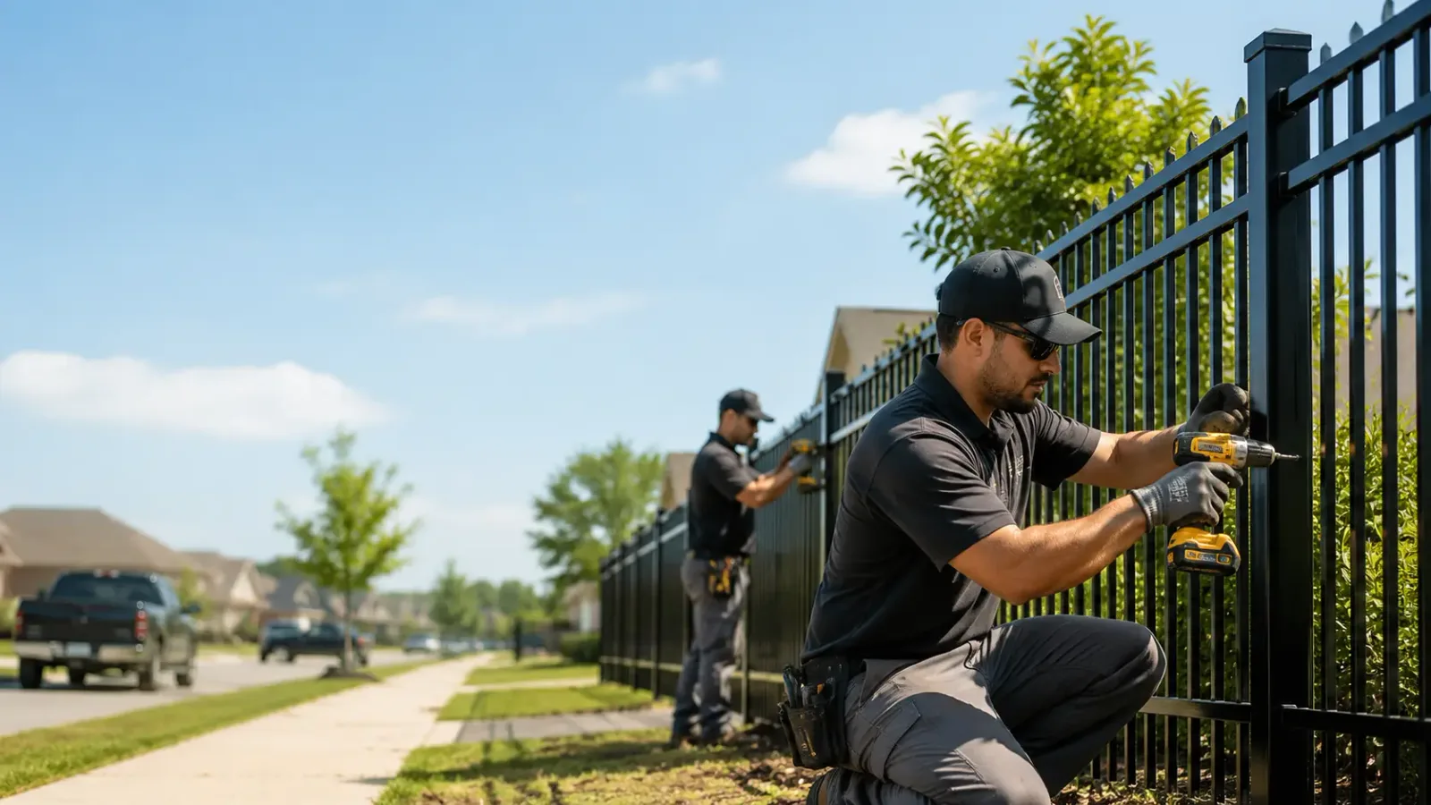 Metal Fence Installation in Carbon, IN